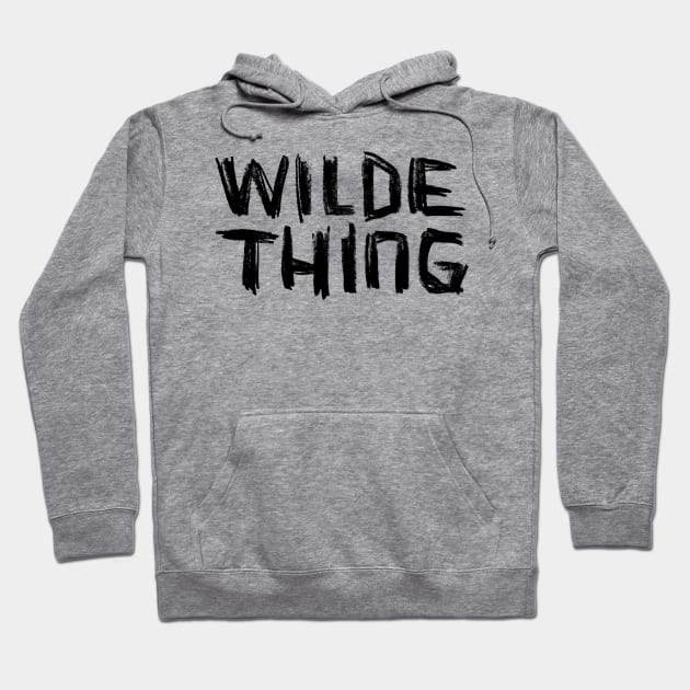 Wilde Thing, Wild Thing, Oscar Wilde Hoodie by badlydrawnbabe